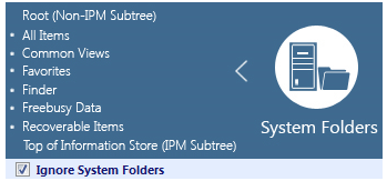 ignore system folder